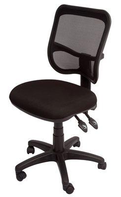 Office National Operator Chair Mesh Back Black