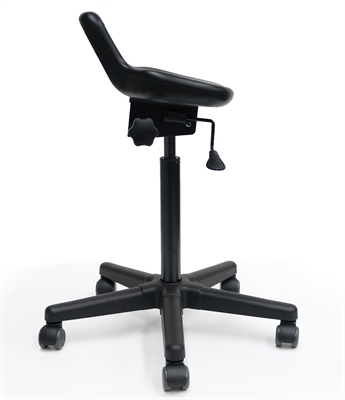 Werk ax sit stand chair / stool black