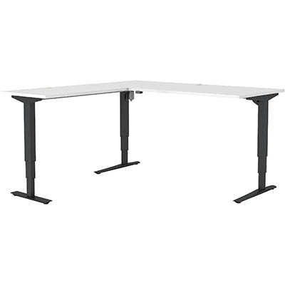 CONSET 501-43 ELECTRIC HEIGHT ADJUSTABLE L-SHAPED DESK 1800 X 800 X 600 ...