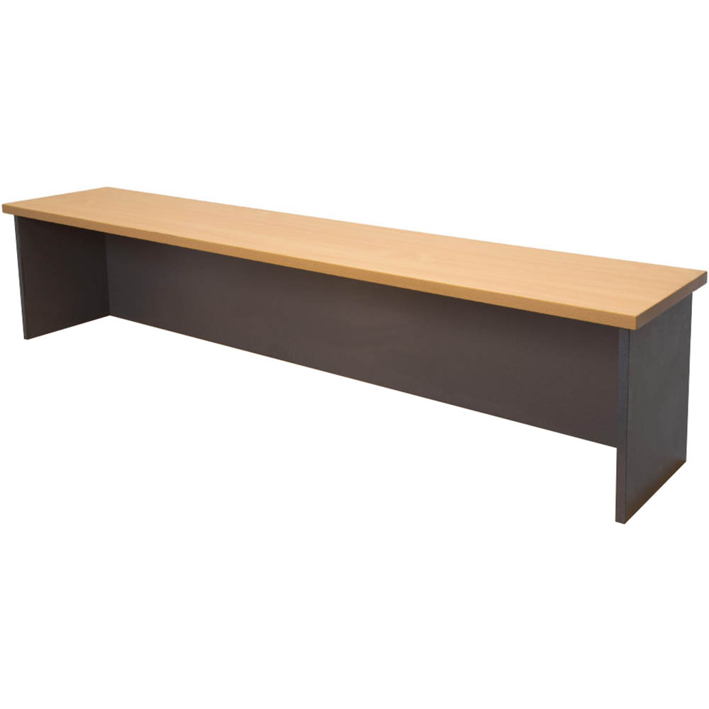 RAPID WORKER STRAIGHT HOB 1800 X 350 X 400MM BEECH/IRONSTONE