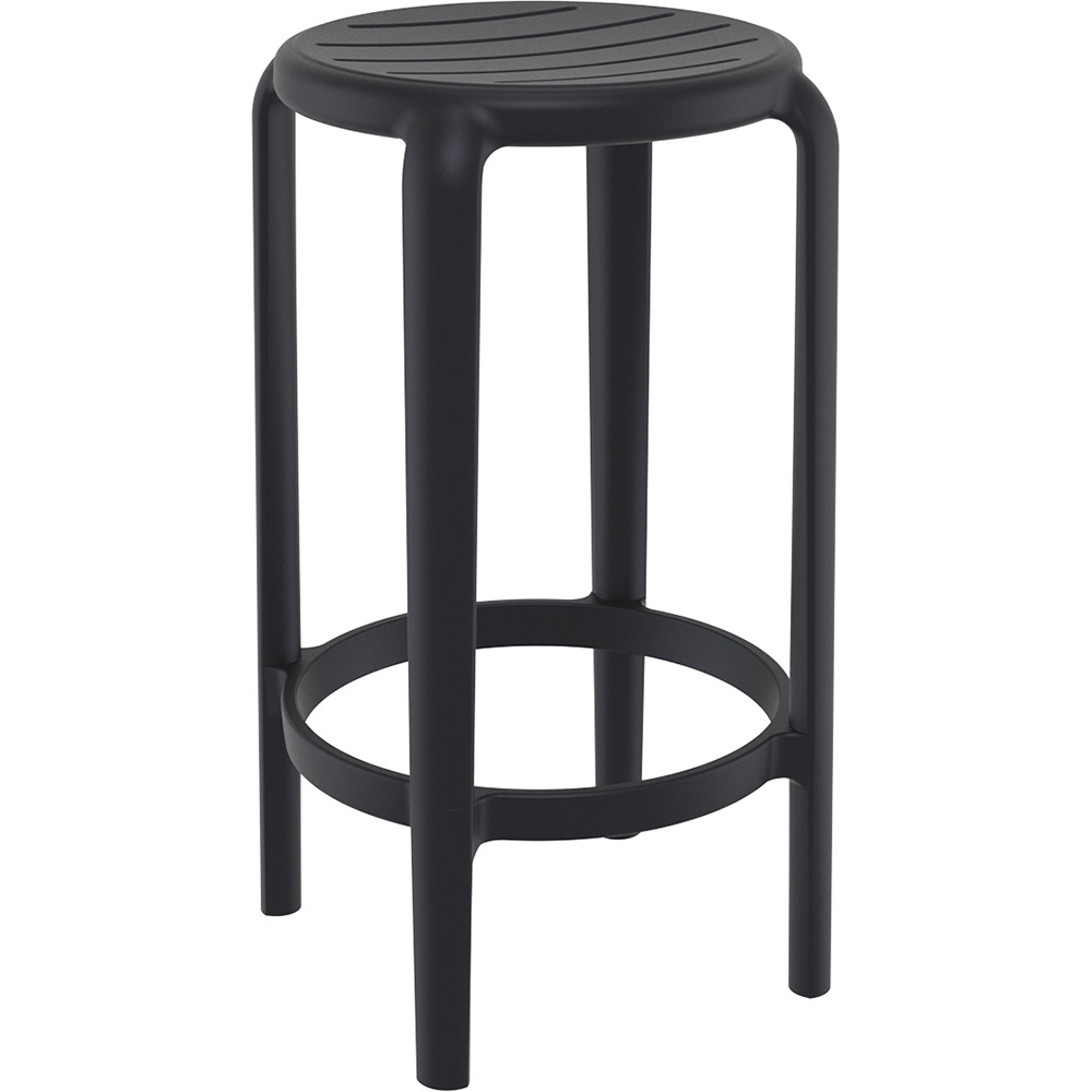 SIESTA EXCLUSIVE TOM BAR STOOL 65 BLACK