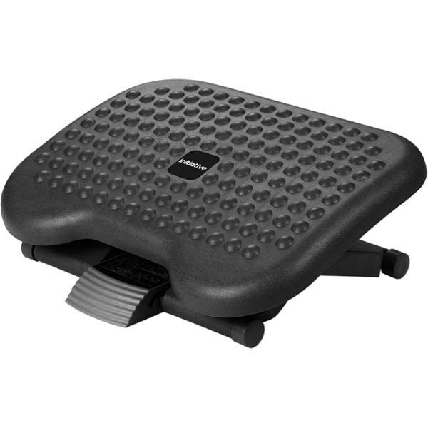 INITIATIVE ANGLE AND HEIGHT ADJUSTABLE FOOTREST BLACK