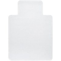 MARBIG ECONOMY CHAIRMAT PVC KEYHOLE LOW PILE CARPET 1140 X 1340MM