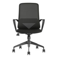 MONDO MISTRAL OFFICE CHAIR WITH ARMS BLACK