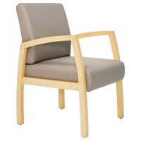 BURO BELLA GUEST CHAIR WITH ARMS DILLON PU STRATUS