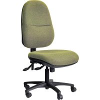 DAL ERGO BC TASK CHAIR HIGH BACK 3-LEVER BLACK NYLON BASE GRAVITY FABRIC