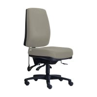 DAL BPLUS HIGH BACK CHAIR LARGE GELTEQ G2SEAT NO ARMS WARWICK GRAVITY DRIFTWOOD