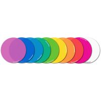 ELIZABETH RICHARDS ON YOUR MARKS HOOK AND LOOP DOTS 140MM ASSORTED PACK 10