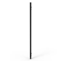RAPIDLINE SHUSH30 SCREEN JOINING POLES 120 DEGREE 1500 X 30 X 30MM BLACK SATIN