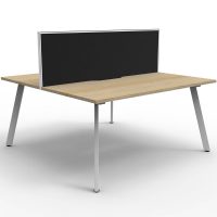 RAPIDLINE ETERNITY WORKSTATION 2 PERSON BACK TO BACK WITH SCREEN