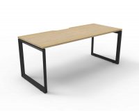 RAPID INFINITY DELUXE 1 PERSON LOOP LEG SINGLE SIDED WORKSTATION