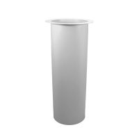RAPIDLINE DRUM TABLE BASE 450 X 1025MM WHITE