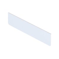 RAPIDLINE ARCH PERFORATED MODESTY PANEL 1600 X 300 X 20MM WHITE