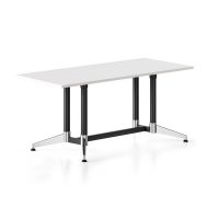 RAPIDLINE TYPHOON MEETING TABLE RECTANGLE 1500W X 750D MM NATURAL WHITE TOP