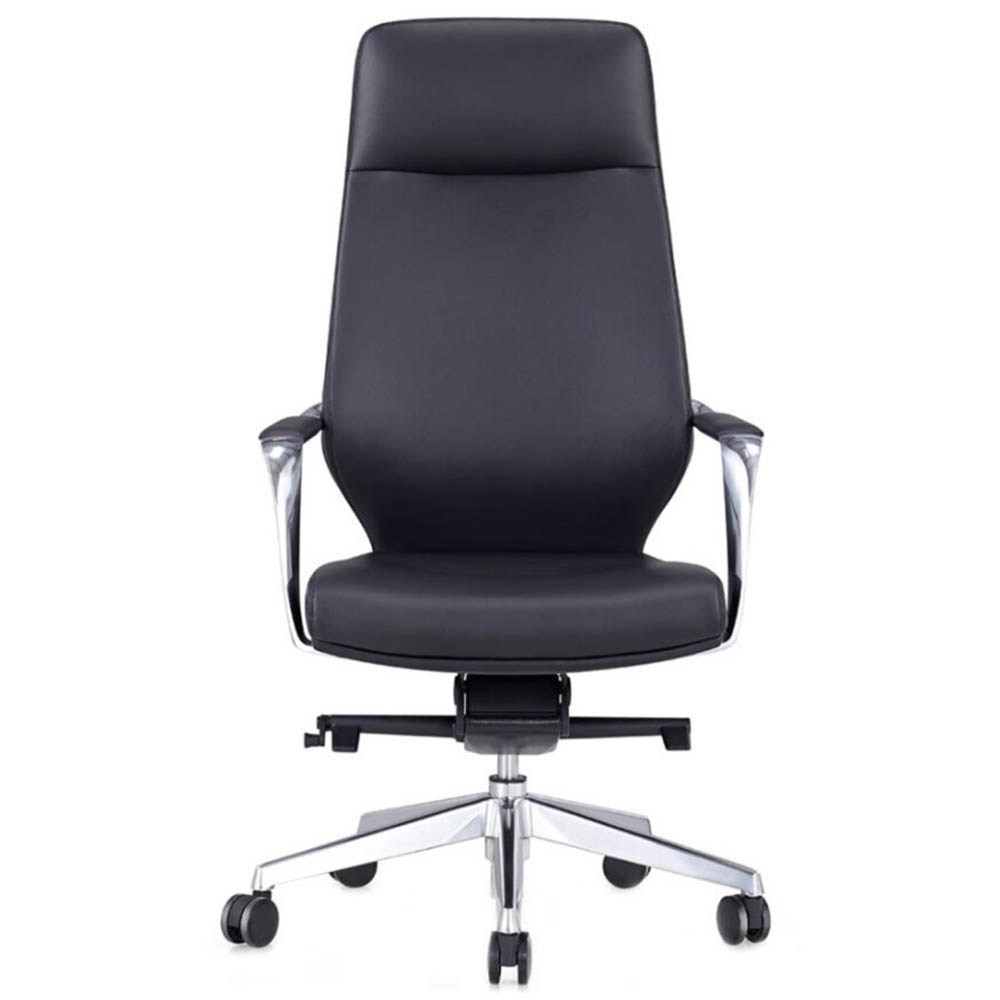EXECUTIVE PORTFOLIO BRIGHTON CHAIR HIGH BACK PU LEATHER 510 X 520 X 1205MM BLACK