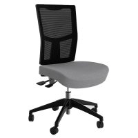 OLG URBAN MESH CHAIR WITH MOTION FELT FABRIC SEAT ASH GREY NYLON BASE