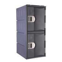 STEELCO HEAVY DUTY HDPE LOCKER 2 TIER