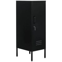 STEELCO MINI LOCKER 1080 X 350 X 460MM BLACK SATIN