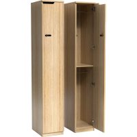 OLG KNOX SINGLE DOOR LOCKER 305 X 455 X 1805MM NEW OAK RAVINE