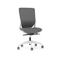 OLG ENGAGE TASK CHAIR NO ARMS WHITE