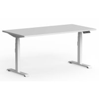 OLG KLASS 3C/2M ELECTRIC STRAIGHT WORKSTATION WHITE FRAME 1600 X 750MM WHITE
