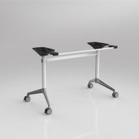 OLG MODULUS FLIP TABLE FRAME TO SUIT 1200 - 1600MM WHITE