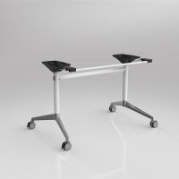 OLG MODULUS FLIP TABLE FRAME TO SUIT LGE 900 - 1300MM WHITE