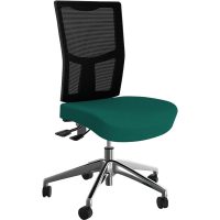 OLG URBAN TASK CHAIR ALLOY BASE MESH BACK AND MOTION FELT FABRIC SEAT EMERALD GREEN