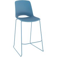 OLG VISTA RISE BARSTOOL PADDED SEAT SKY