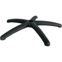YS DESIGN TASK CHAIR COMPONENTS 5-STAR BASE NYLON BLACK