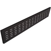 RAPID SPAN METAL MODESTY PANEL 1800MM DESK 1590 X 300MM BLACK