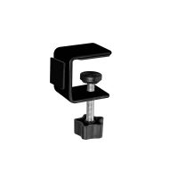 SANA ACOUSTIC DESK SCREEN CLAMP DUAL MOUNT BLACK PACK 2