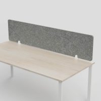 SANA ALTITUDE ABOVE DESK SCREEN 12MM THICK 1200MM