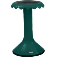 VISIONCHART EDUCATION SUNFLOWER STOOL 520MM HIGH LAKE GREEN