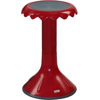 VISIONCHART EDUCATION SUNFLOWER STOOL 520MM HIGH DARK RED