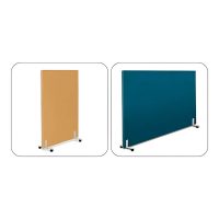 VISIONCHART MOBILE ROOM DIVIDER LIGHTWEIGHT SCREEN 900 X 1800MM AUTEX COLOURS