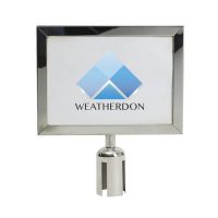 COMPASS HORIZONTAL SIGN FOR BELT BARRIER A4